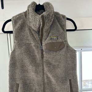 LL Bean Fleece Vest